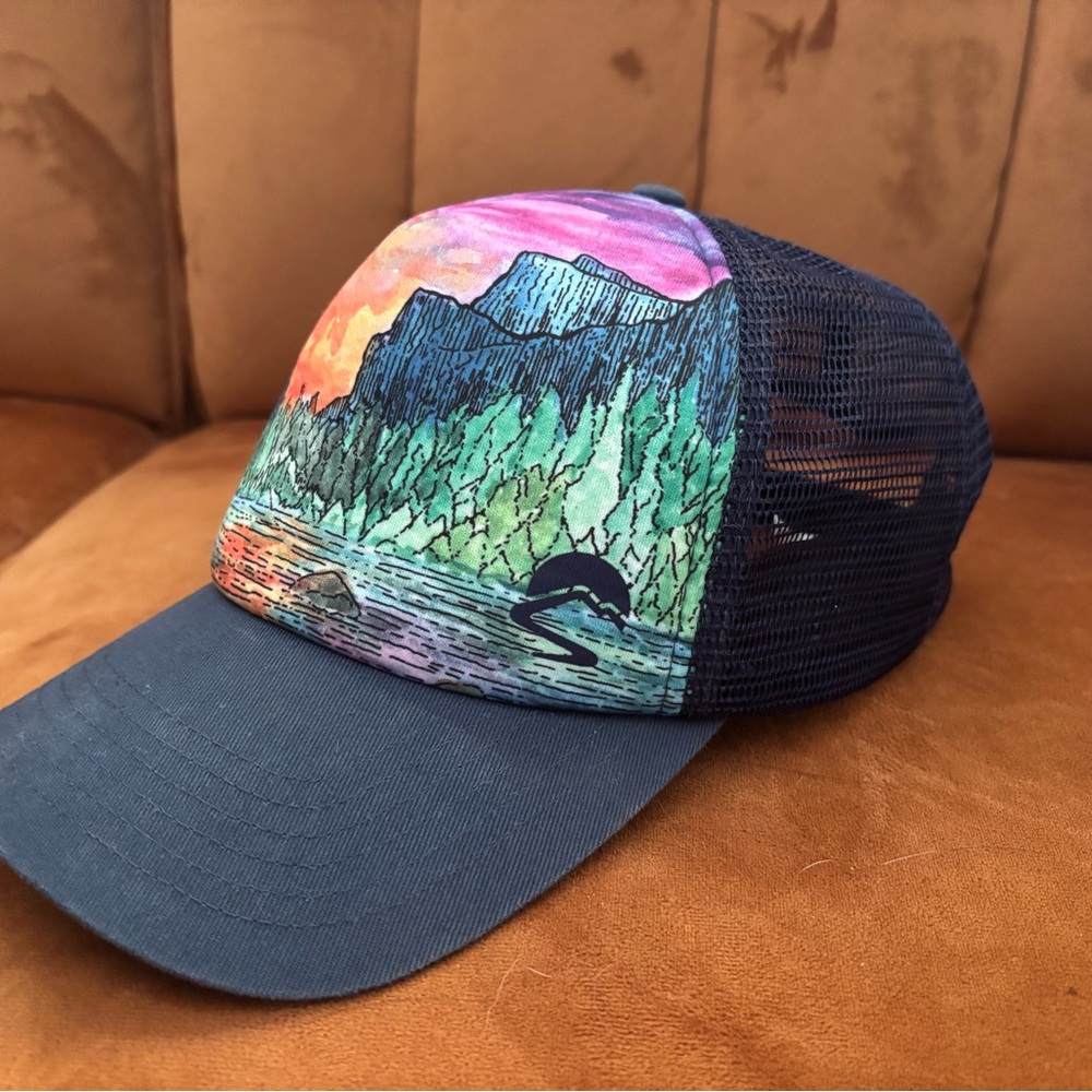 Sunday Afternoons Artist Series Nature Scene Trucker Hat